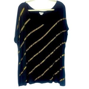 Jaclyn Smith Woman studded sleeveless top